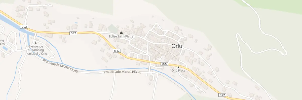 Plan du 9A Qua Le Pont à Orlu