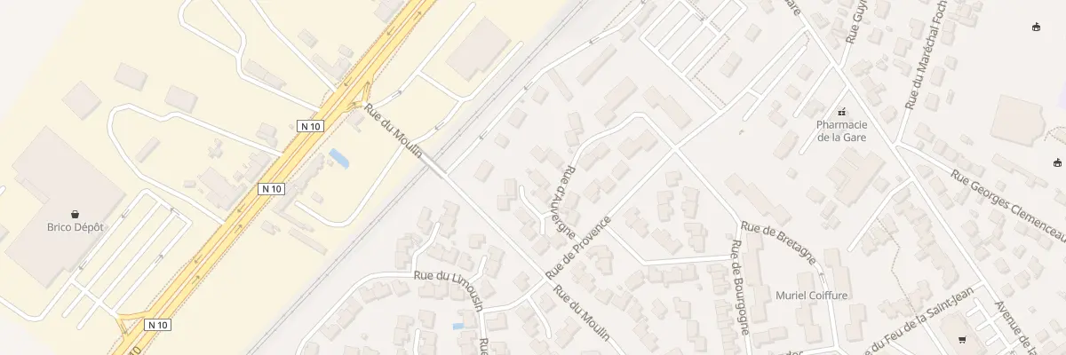 Plan du 21 Rue du Languedoc aux Essarts-le-Roi