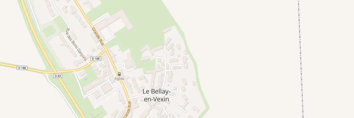 Plan du 3 Crs du Bout a Robin au Bellay-en-Vexin
