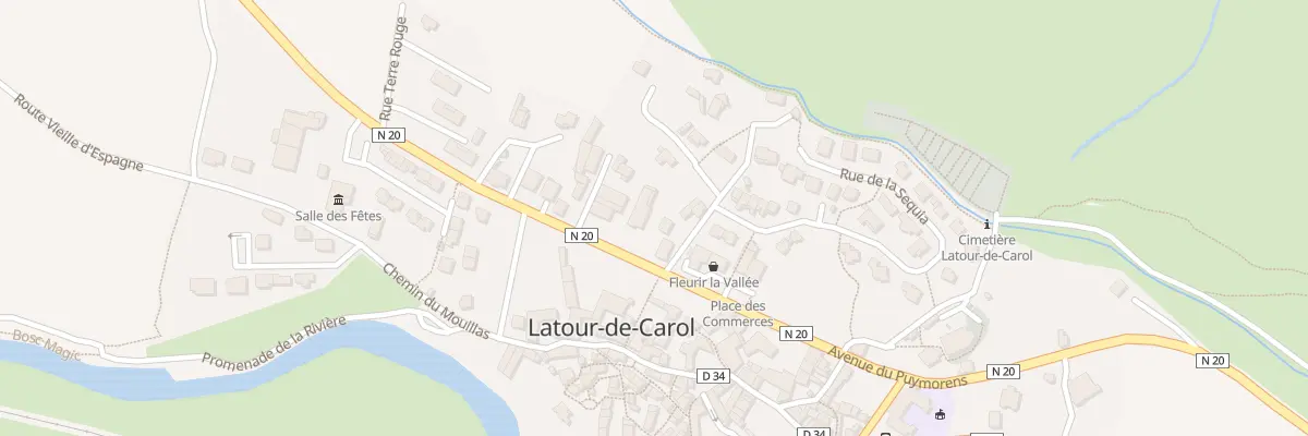 Plan du 5001 Rue du Faytou à Latour-de-Carol