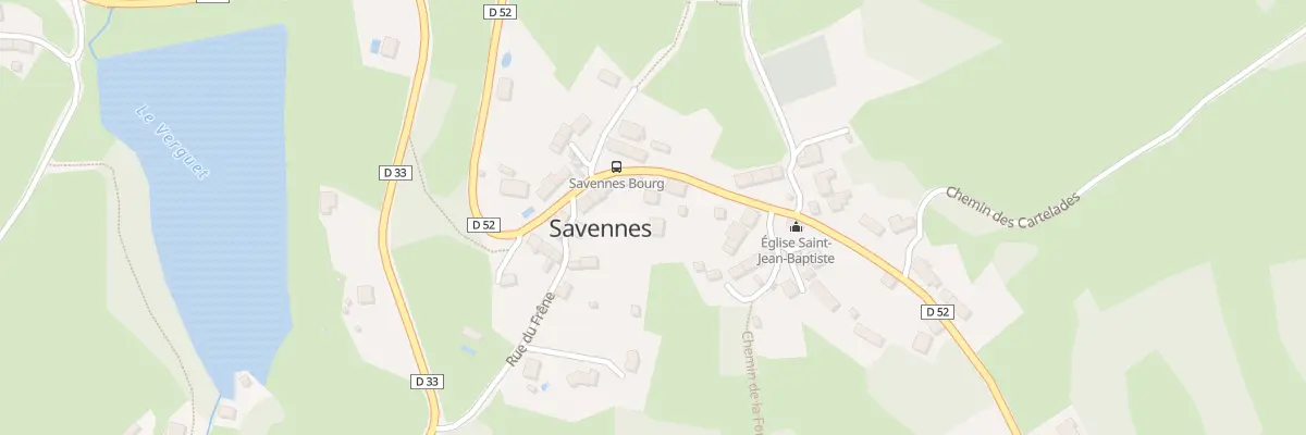 Plan du 19 Rue des Ecoles à Savennes