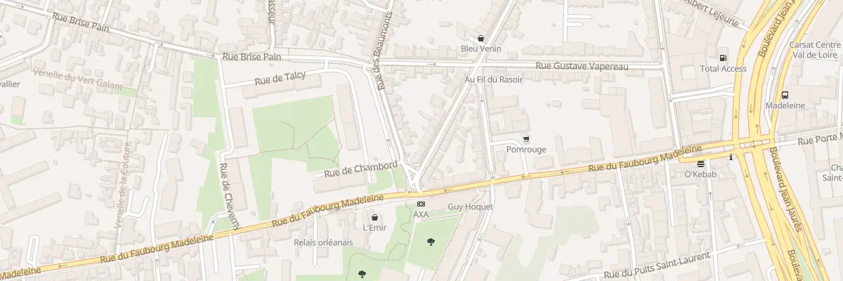 Plan du 3B Rue de Vauquois à Orléans