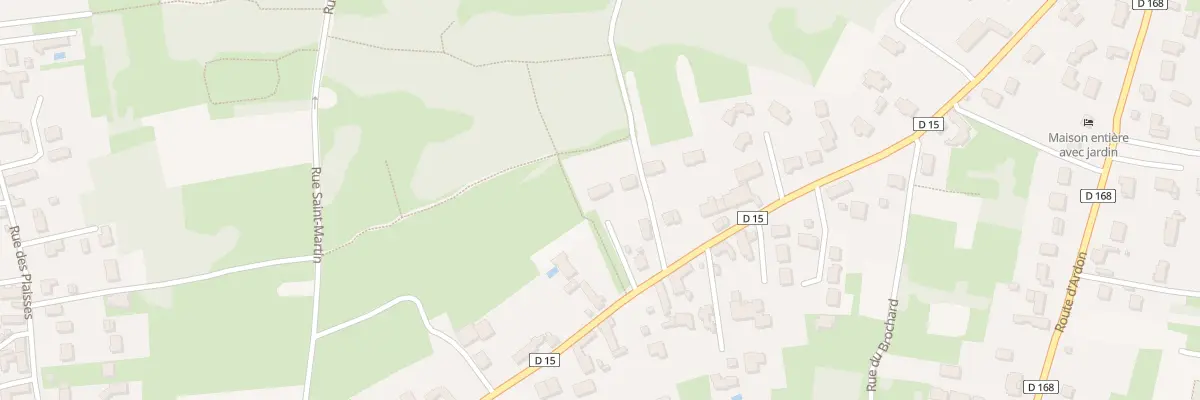 Plan du 1392 Rue Paulin Labarre à Olivet