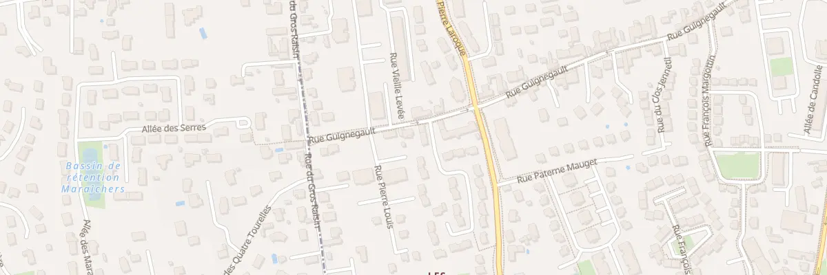 Plan du 37 Rue Guignegault à Orléans