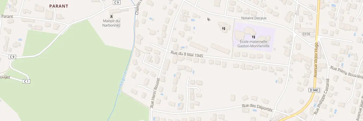 Plan du 44 Rue du 8 Mai 1945 à Saint-Céré