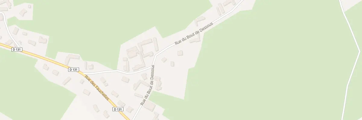 Plan du 40 Rue du Bout de Dessous à Zoteux