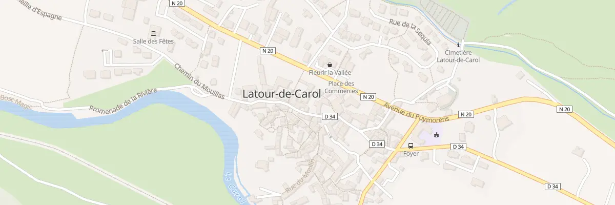 Plan du 17 Rte Vieille d’Espagne à Latour-de-Carol