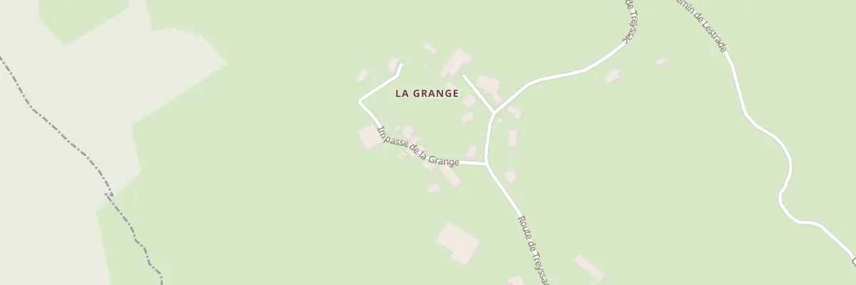 Plan du 5008 Lagrange à Reygade