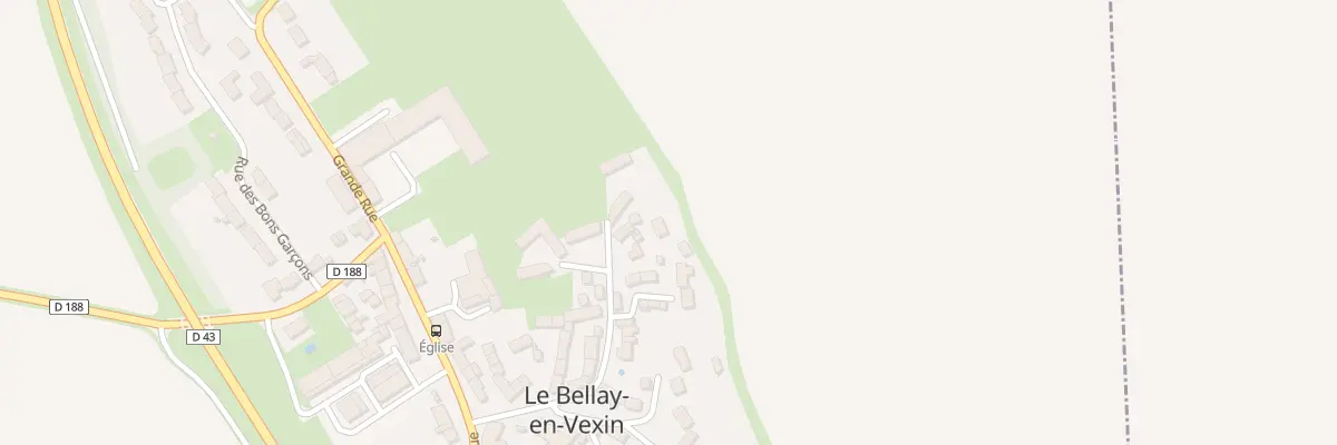 Plan du 4B Rue du Bout a Robin au Bellay-en-Vexin