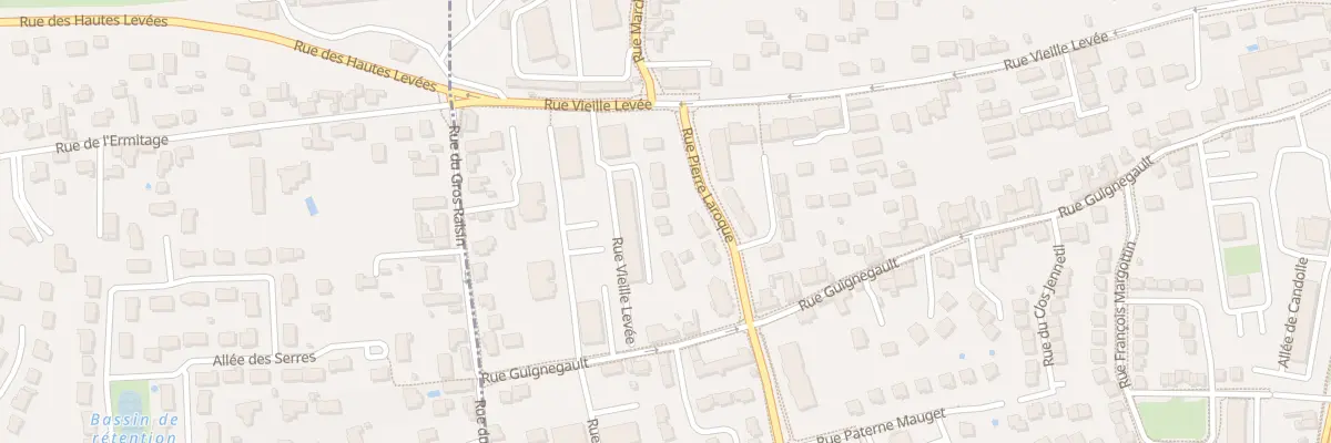 Plan du 2G Rue Pierre Laroque à Orléans