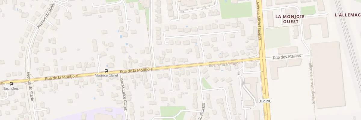 Plan du 212 Rue de la Montjoie à Saran