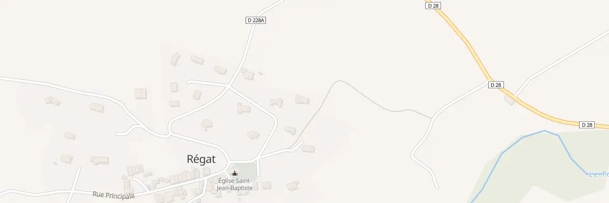 Plan du 27 Peyrecave à Régat