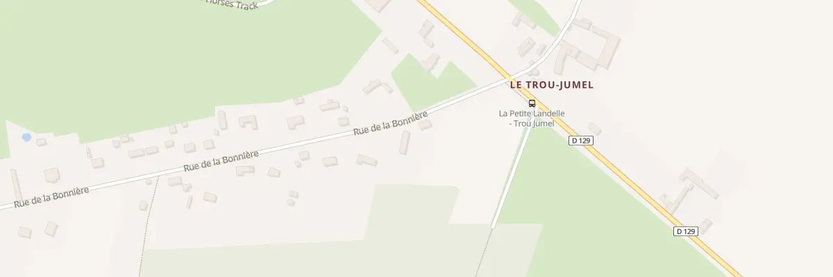Plan du 10 Rue de la Bonnière à Lalandelle