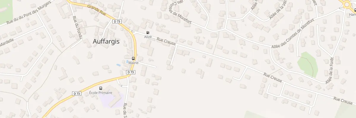 Plan du 4 Rue Creuse à Auffargis