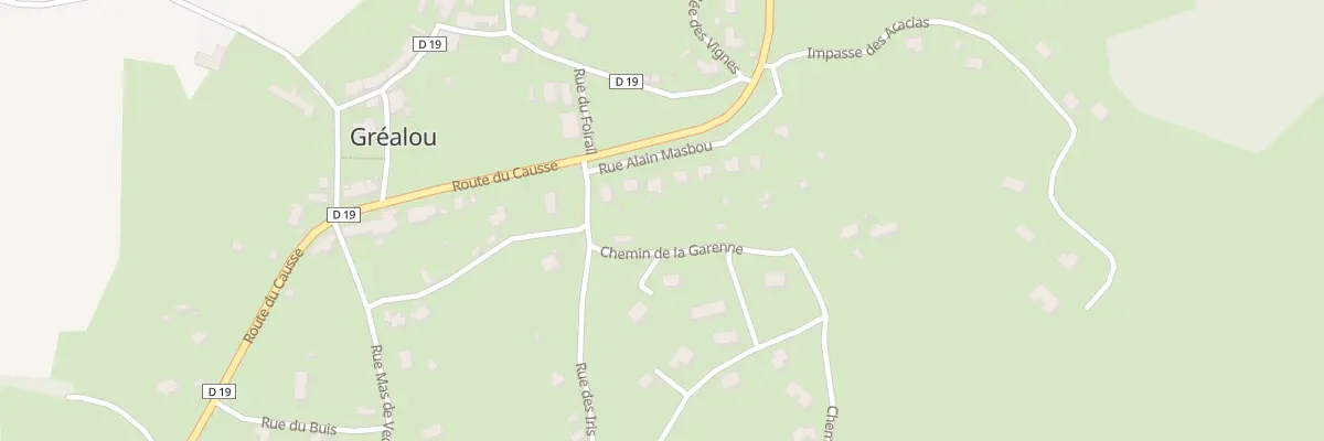 Plan du 127 Rue Alain Masbou à Gréalou
