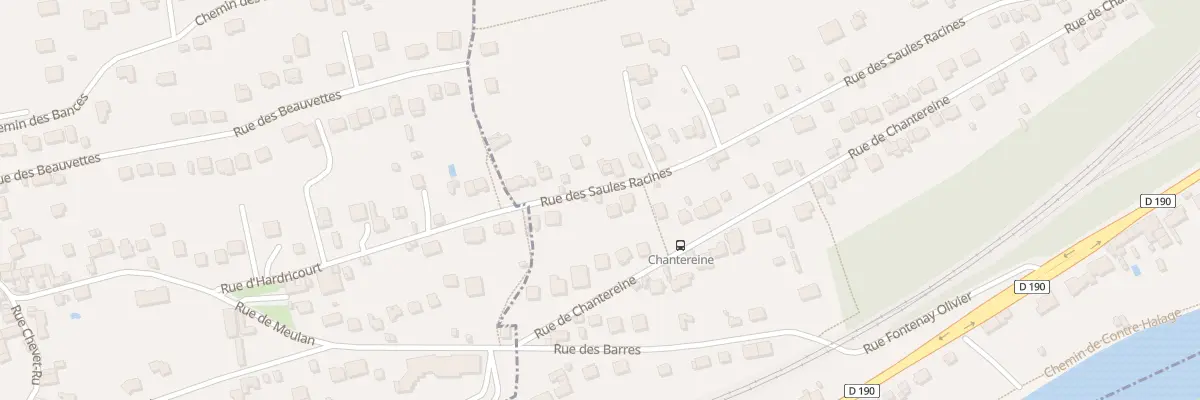 Plan du 94 Rue Chantereine à Hardricourt