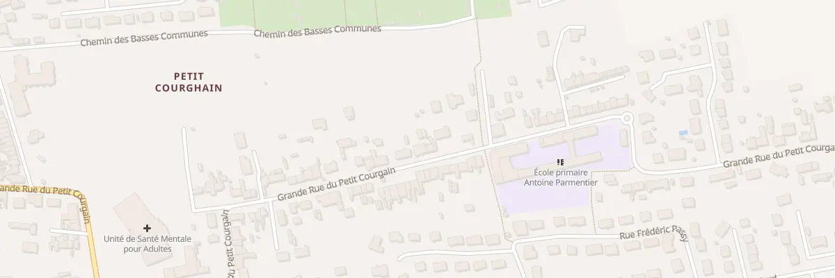 Plan du 1135 Gr Grande Rue Petit Courgain à Calais