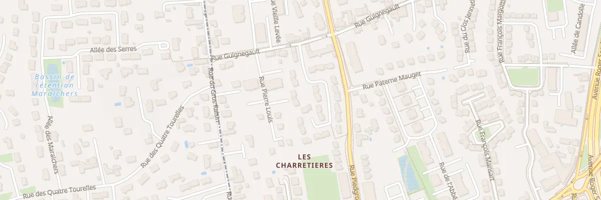 Plan du 8 Rue du Poincon à Orléans