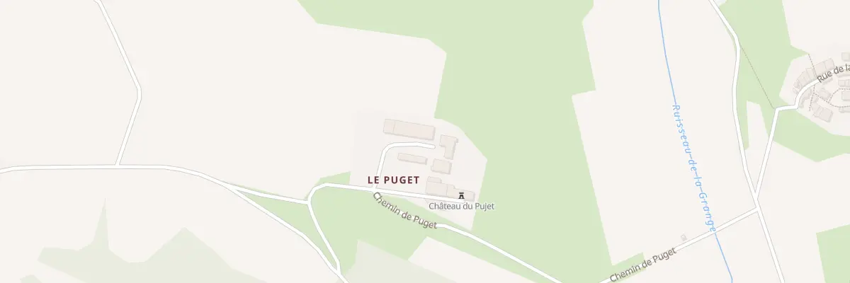 Plan du 51A Le Puget à Gaja-la-Selve