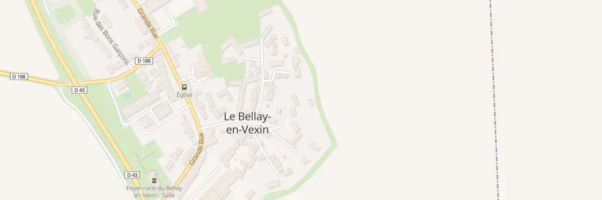 Plan du 3 Imp du Puits au Bellay-en-Vexin