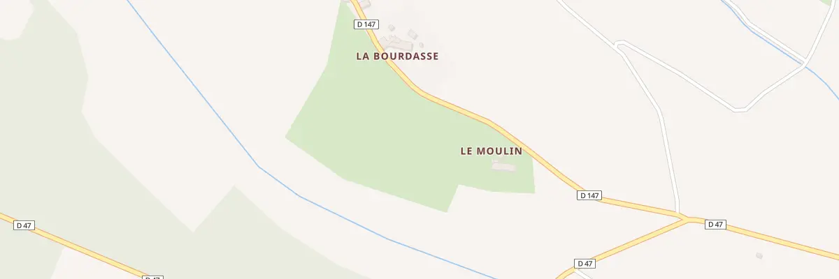 Plan du 34 Le Moulin à Saint-Amans