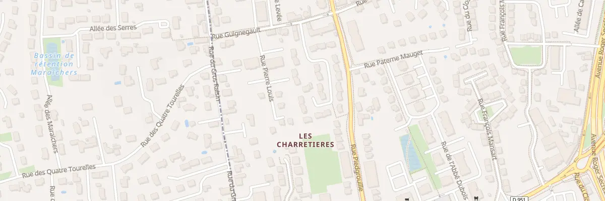Plan du 20 Rue du Poincon à Orléans