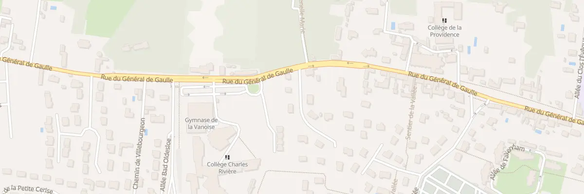 Plan du 963 Rue du Gen de Gaulle à Olivet