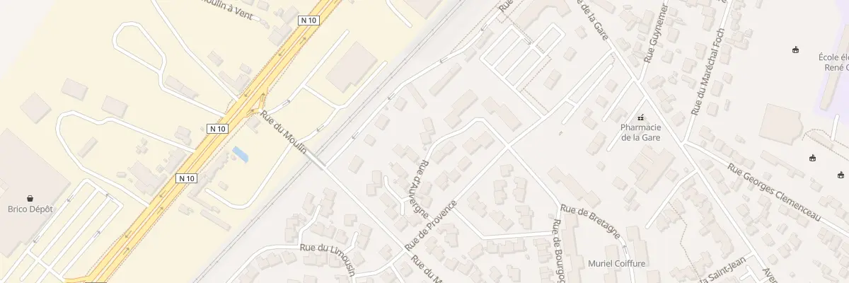 Plan du 26 Rue d’Auvergne aux Essarts-le-Roi