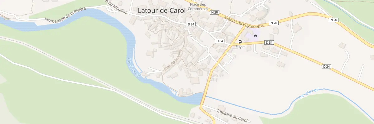 Plan du 1 Rue du Puigmal à Latour-de-Carol