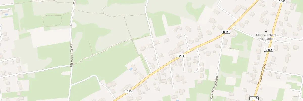 Plan du 1388 Rue Paulin Labarre à Olivet