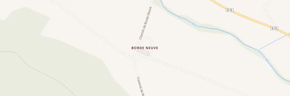 Plan du 54 Borde Neuve Sud à Payra-sur-l’Hers