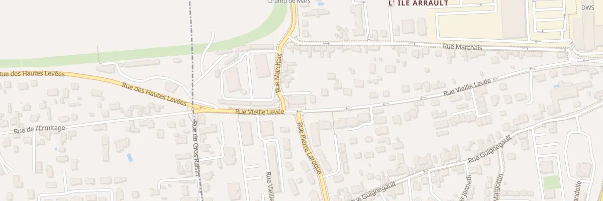 Plan du 80 Rue Vieille Levée à Orléans