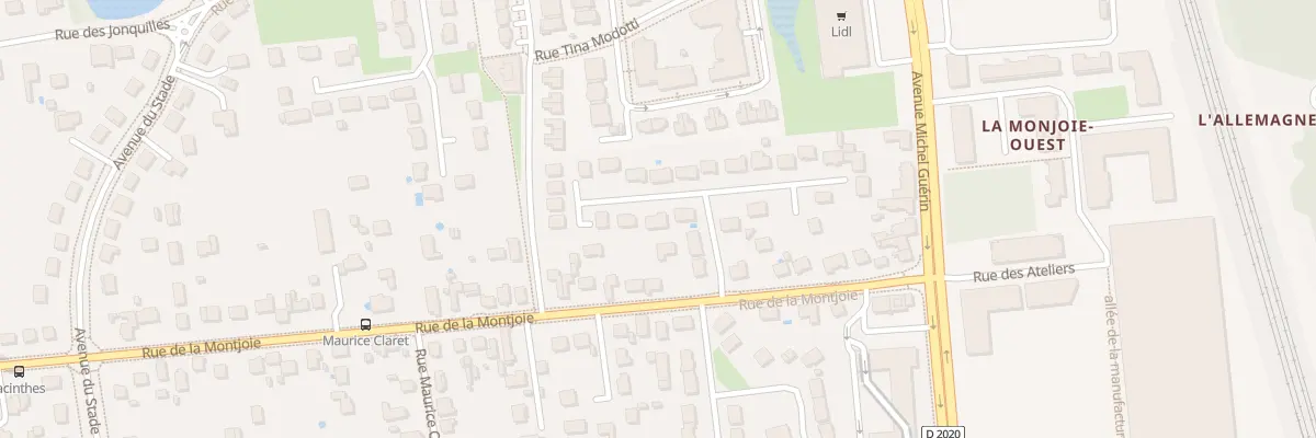 Plan du 121 Rue Gustave Courbet à Saran