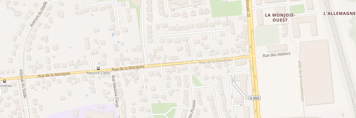 Plan du 198 Rue de la Montjoie à Saran
