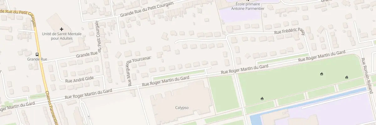 Plan du 873 Rue Roger Martin du Gard à Calais