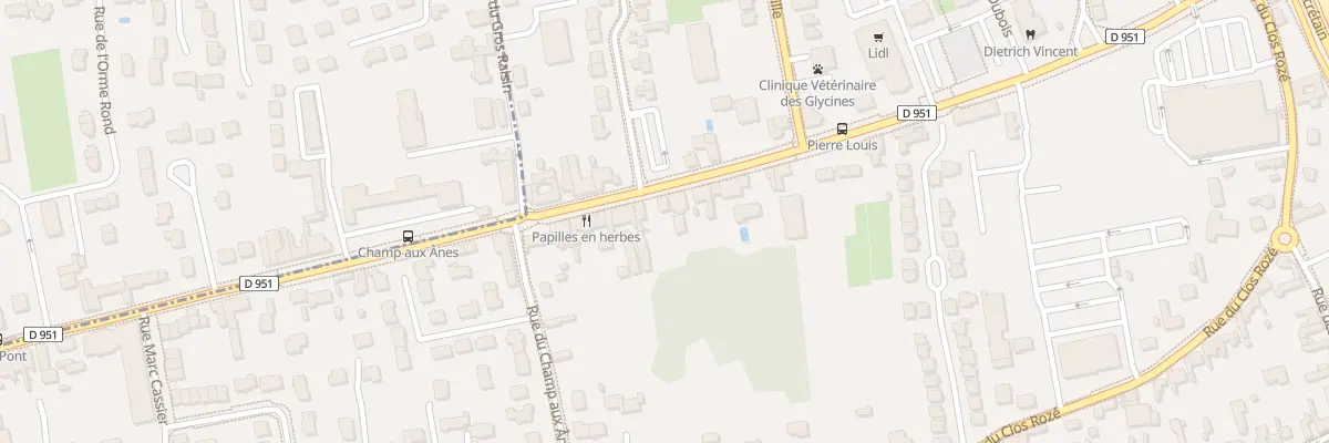 Plan du 75 Av de St Mesmin à Orléans