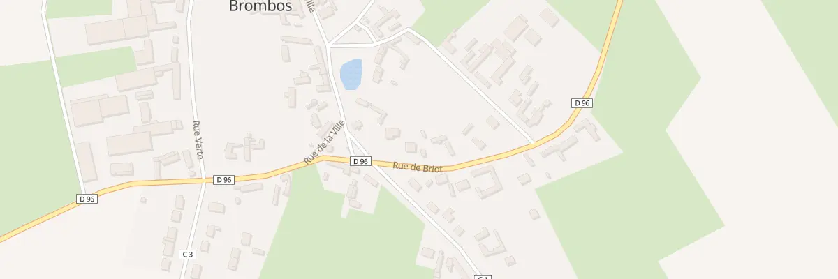 Plan du 5 Rue de Briot à Brombos