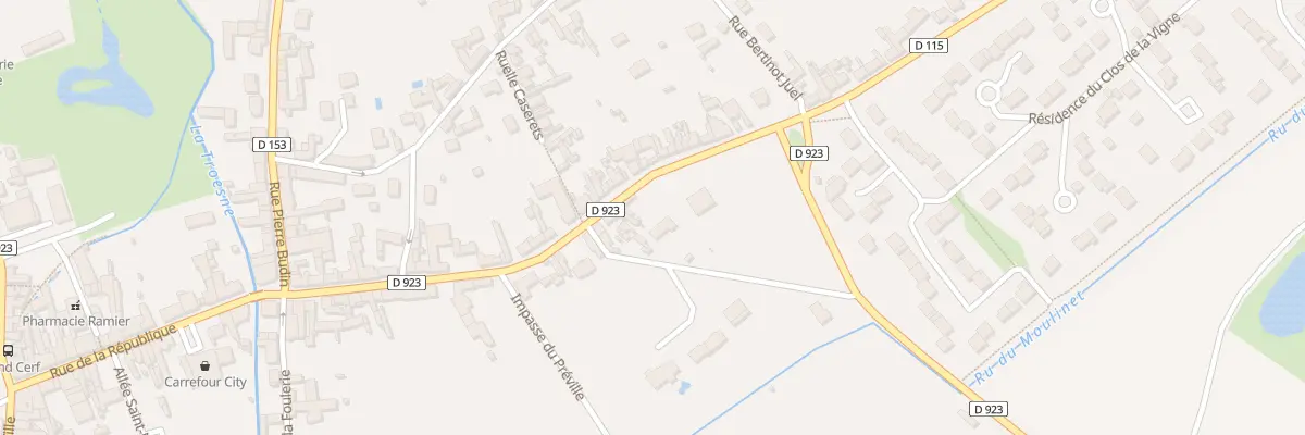 Plan du 32B Rue Roger Blondeau à Chaumont-en-Vexin