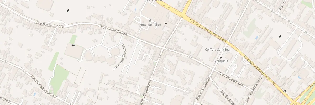 Plan du 37 Rue Basse d’Ingré à Orléans
