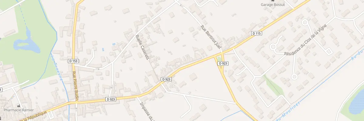 Plan du 43 Rue Roger Blondeau à Chaumont-en-Vexin