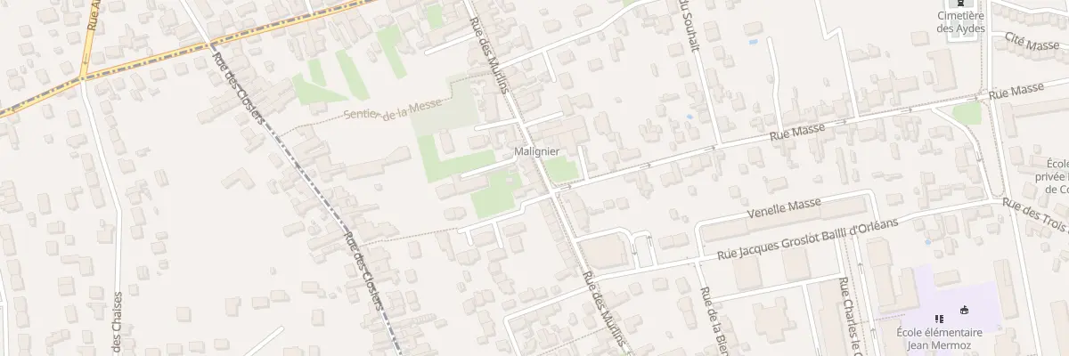 Plan du 279 Rue des Murlins à Orléans