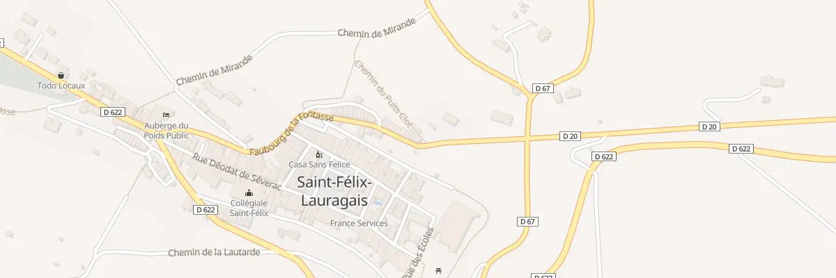 Plan du 37 Fg de la Fontasse à Saint-Félix-Lauragais
