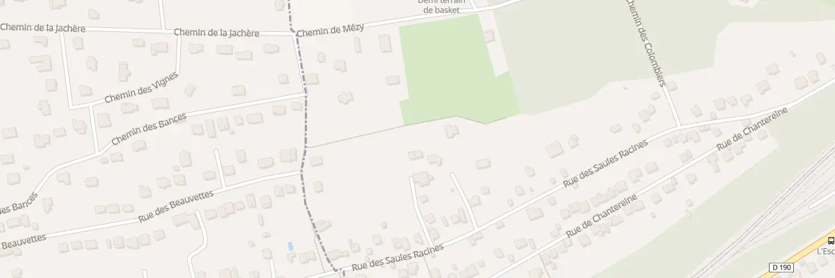 Plan du 46B Rue des Saules à Hardricourt