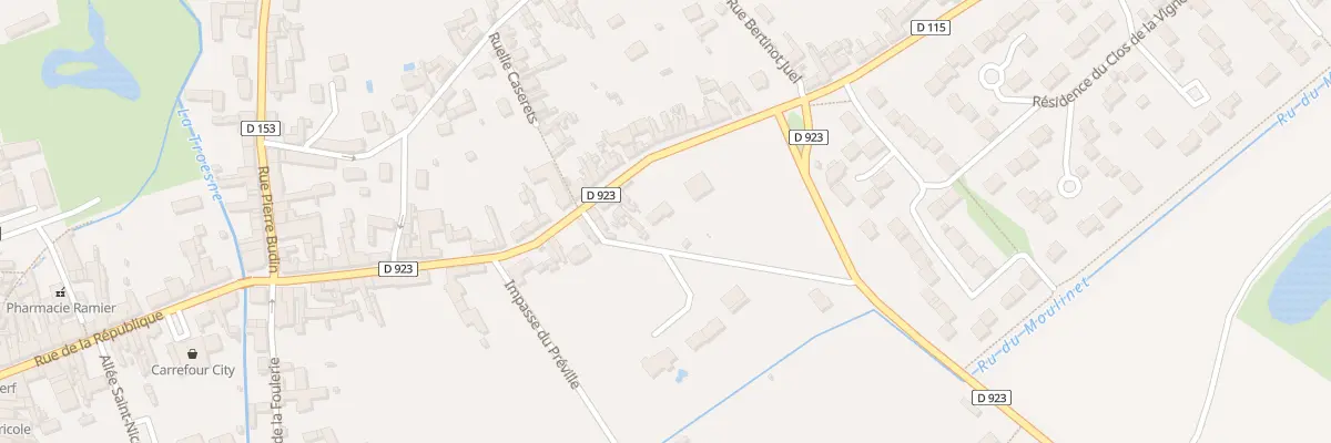 Plan du 30 Rue Roger Blondeau à Chaumont-en-Vexin