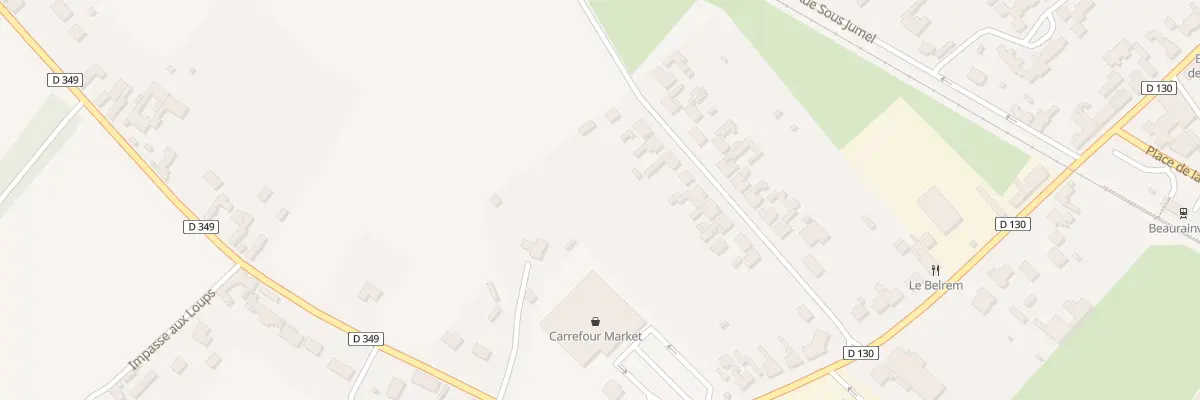 Plan du 189 Rue des Sorbiers à Beaurainville