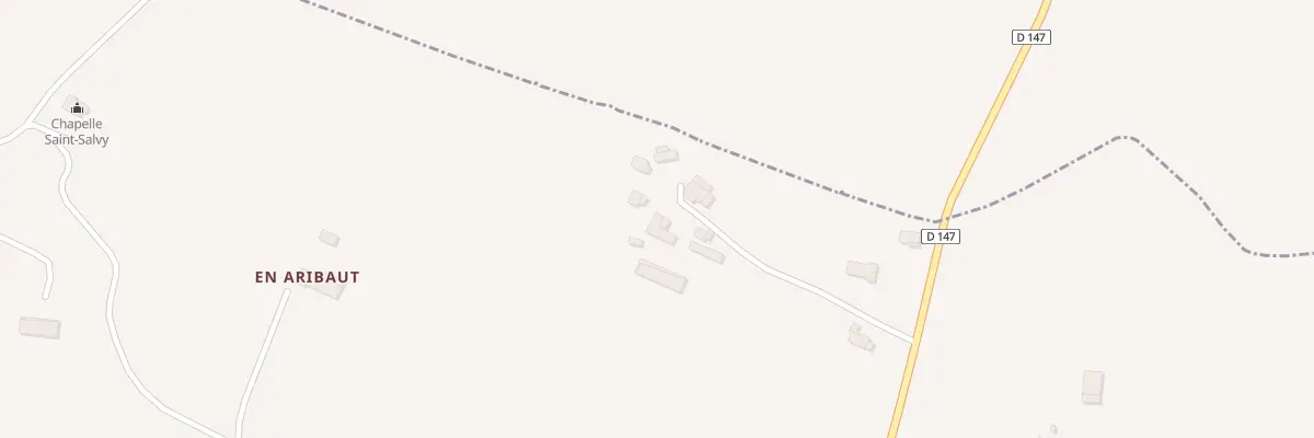 Plan du 595 En Causse à Fiac