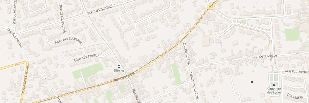 Plan du 72 Rue des Aydes à Saran