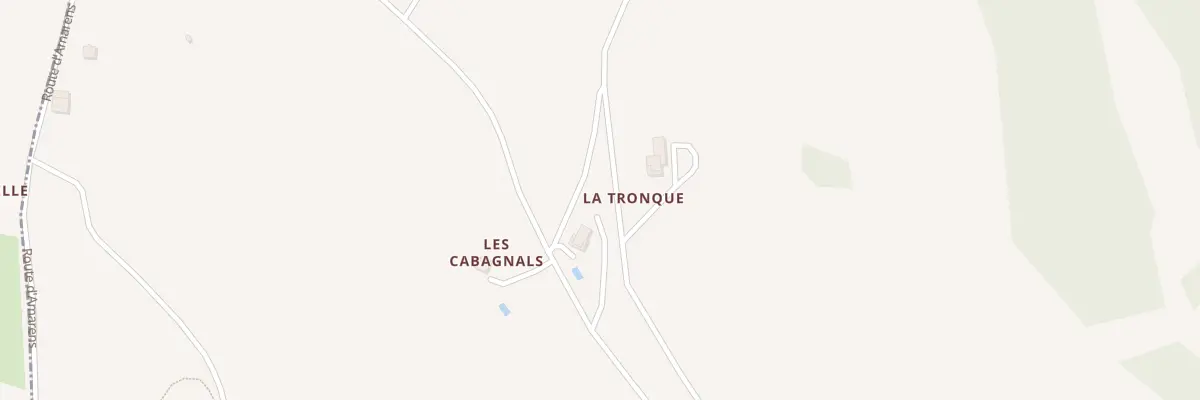 Plan du 5054 La Tronque à Andillac