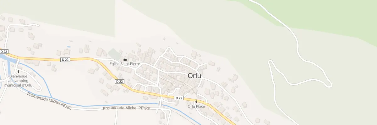 Plan du 8 Qua Empeyre à Orlu