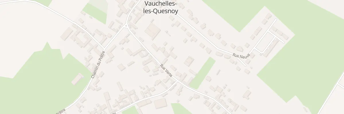 Plan du 151 Rue Verte à Vauchelles-les-Quesnoy